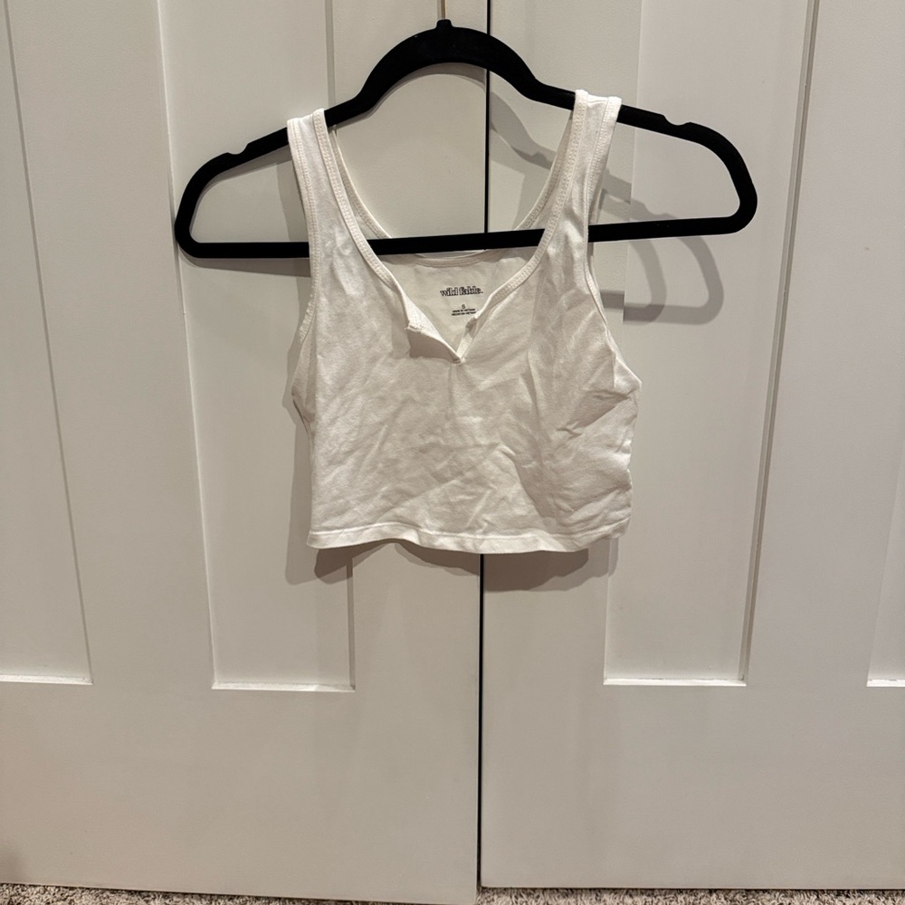 Wild Fable White Tank Top